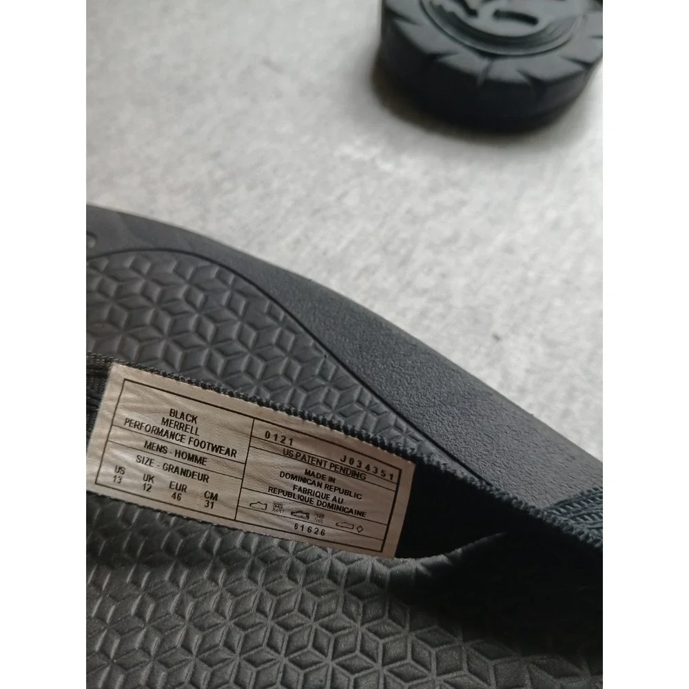 Merrell Sandals Mens 13 Breakwater Flip Vibram Outdoor Casual Comfort Slip On
